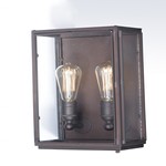 Edison 2-Light Outdoor Wall Lantern