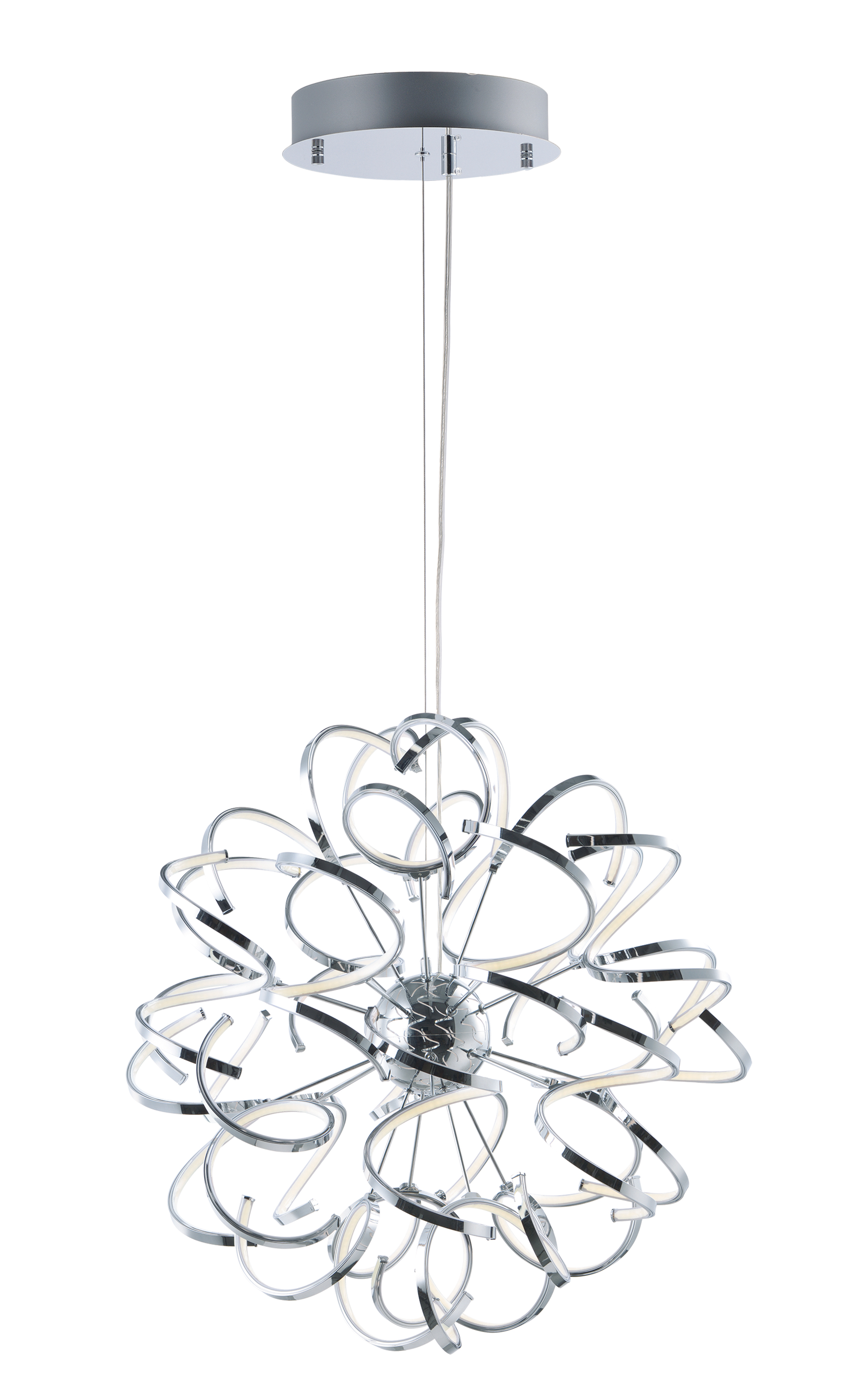 Chaos LED Pendant Single Pendant Maxim Lighting