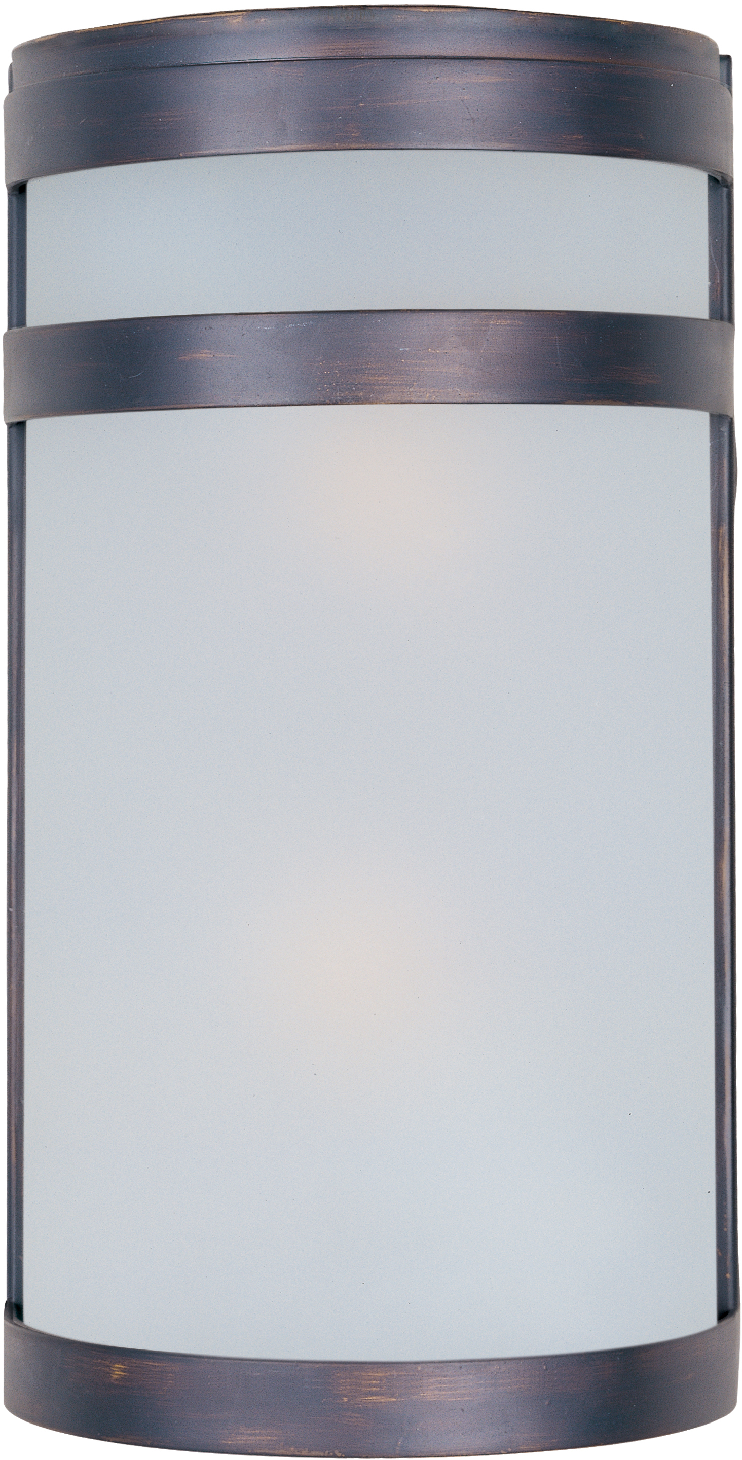 Low profile shop outdoor wall light