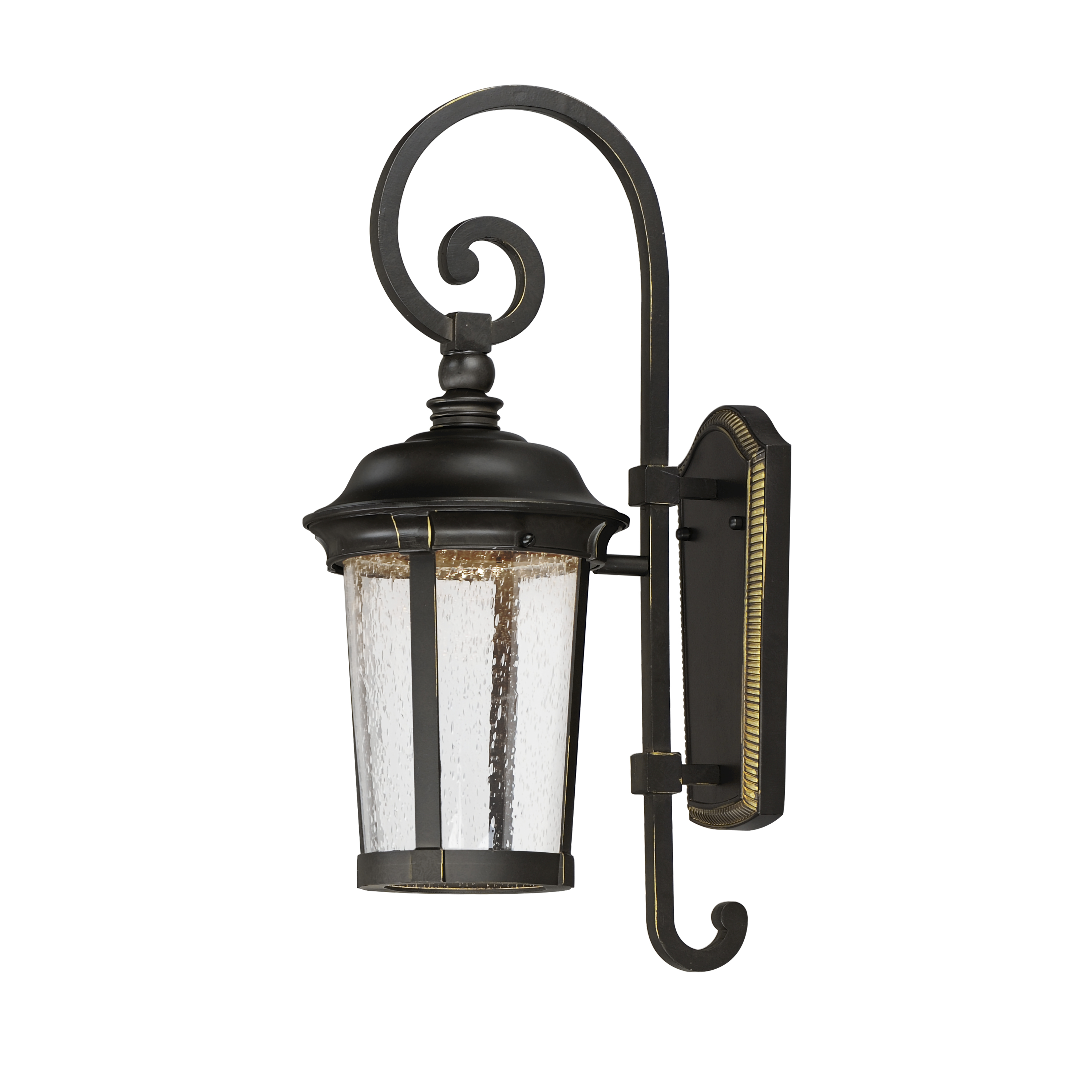 Dover LED Outdoor Wall Lantern Outdoor Wall Mount Maxim Lighting