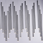 Flute LED 35-Light Pendant