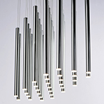 Flute LED 35-Light Pendant