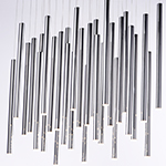 Flute LED 35-Light Pendant