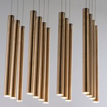 Flute LED 31-Light Pendant
