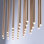 Flute LED 31-Light Pendant