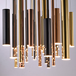 Flute LED 29-Light Pendant