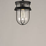 Breakwater Outdoor Pendant/ Semi-Flush