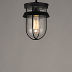 Breakwater Outdoor Pendant/ Semi-Flush