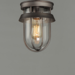 Breakwater Outdoor Pendant/ Semi-Flush