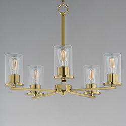 Lateral 5-Light Chandelier