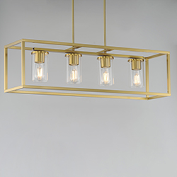 Lateral 4-Light Linear Pendant