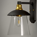 Crib LED Outdoor Wall Sconce