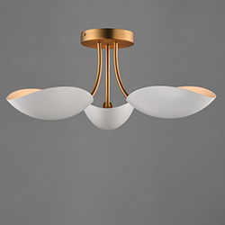 Maris 3-Light Semi Flush
