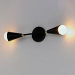 Lovell 2-Light Wall Sconce with Bulbs
