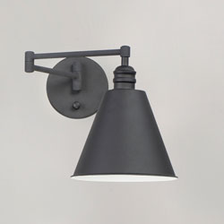 Library Wall Sconce Horizontal Swing Arm