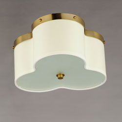 Clover 3-Light Flush Mount