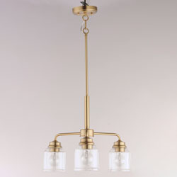 Acadia 3-Light Semi-Flush Mount/Chandelier