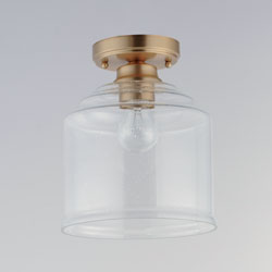 Acadia 1-Light Semi-Flush Mount