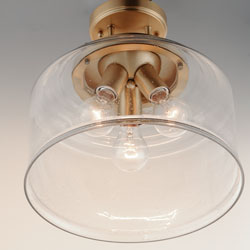 Acadia 3-Light Semi-Flush Mount