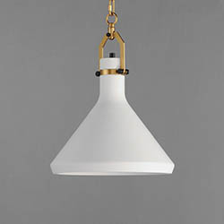 Lumi 13 White Plaster Pendant