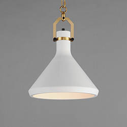 Lumi 13 White Plaster Pendant