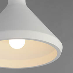 Lumi 13 White Plaster Pendant