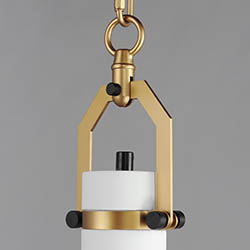 Lumi 13 White Plaster Pendant