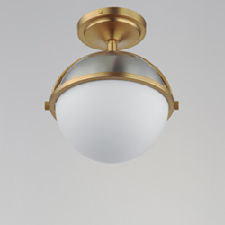 Duke 1-Light Semi Flush Mount