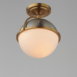 Duke 1-Light Semi Flush Mount