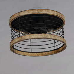 Homestead 15" Semi Flush Mount