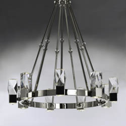 Empire 9-Light LED Chandelier