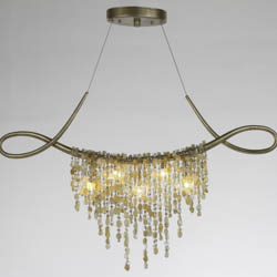 Cradle 5-Light Linear Chandelier