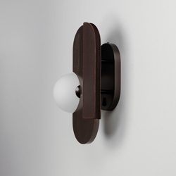 Stitched Side-Light Wall Sconce