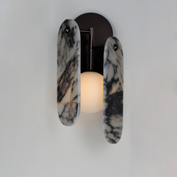 Megalith LED Wall Sconce - Striae Arya