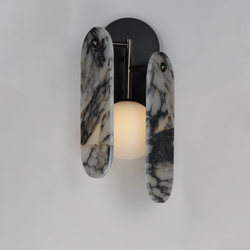 Megalith LED Wall Sconce - Striae Arya