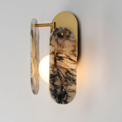 Megalith LED Wall Sconce - Striae Arya