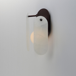 Megalith LED Wall Sconce - Alabaster