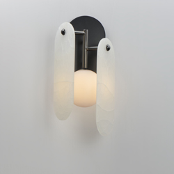 Megalith LED Wall Sconce - Alabaster