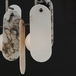 Megalith 5-Light Pendant Various Stone