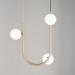 Contour 3-Light Cord Hung Pendant 3000K