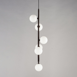 Contour 6-Light Cord Hung Pendant 3000K