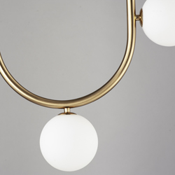 Contour 6-Light Cord Hung Pendant 3000K