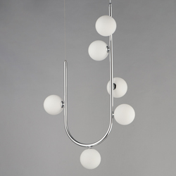 Contour 6-Light Cord Hung Pendant 4000K