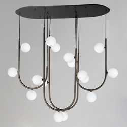 Contour 16-Light Cord Hung Pendant 3000K