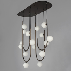 Contour 16-Light Cord Hung Pendant 3000K