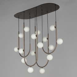 Contour 16-Light Cord Hung Pendant 3000K