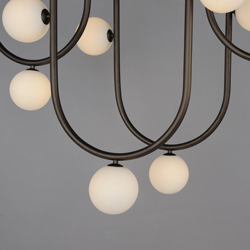 Contour 16-Light Cord Hung Pendant 3000K