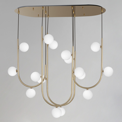 Contour 16-Light Cord Hung Pendant 3000K