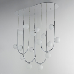 Contour 16-Light Cord Hung Pendant 4000K