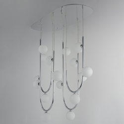 Contour 16-Light Cord Hung Pendant 4000K